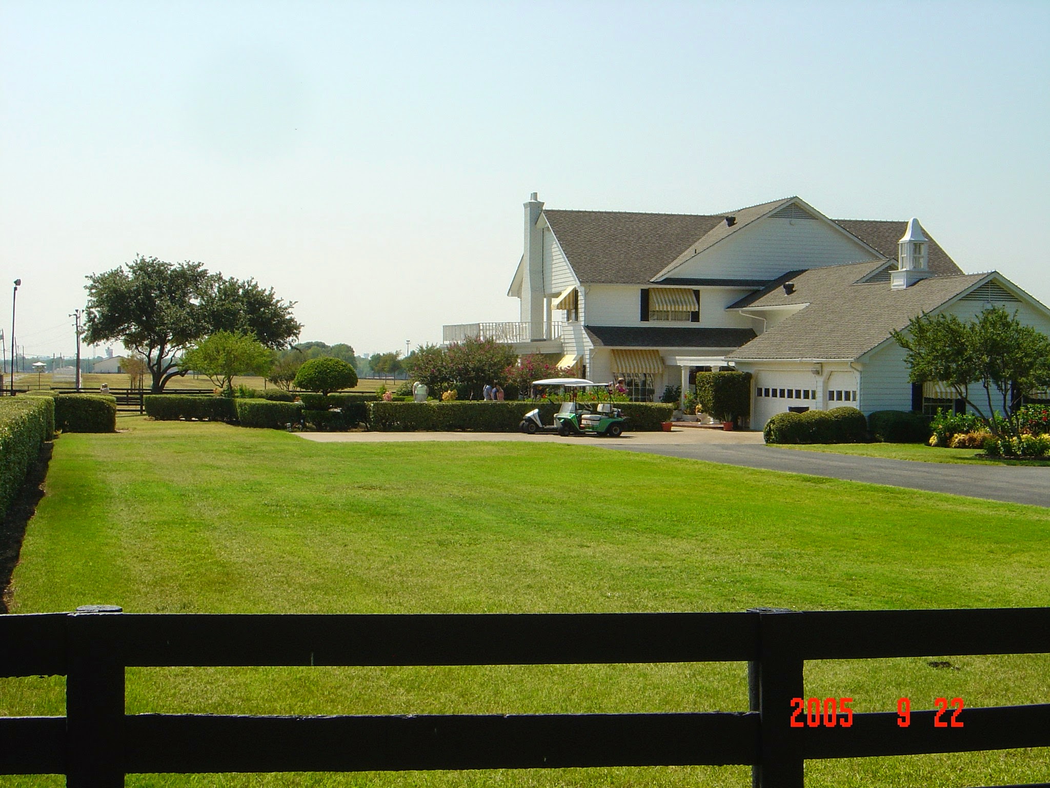 Southfork Ranch near Dallas, photographed during the September 2005 VIP roadshow