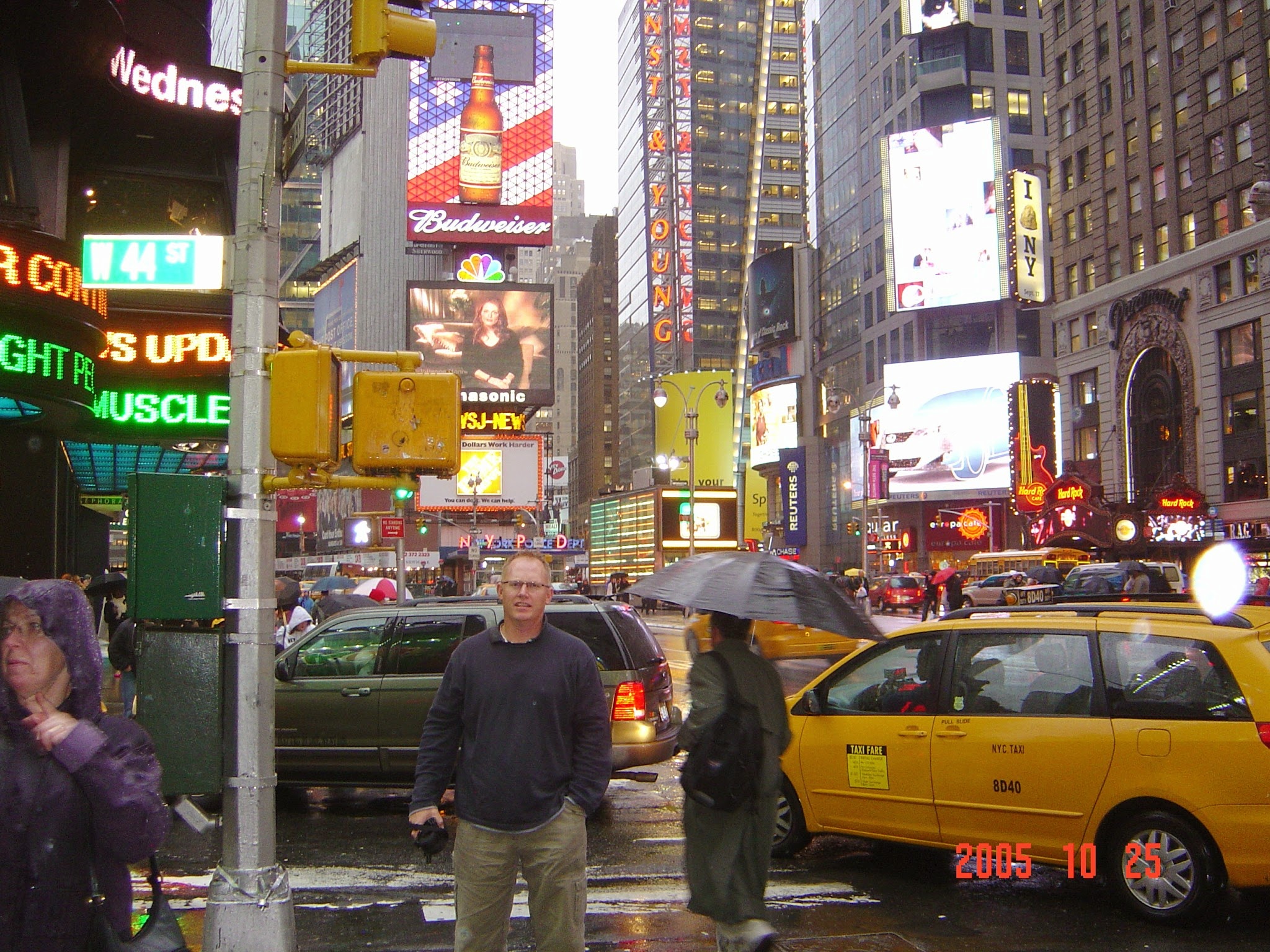 Lunch with Thomas in Manhattan, 26 October 2005