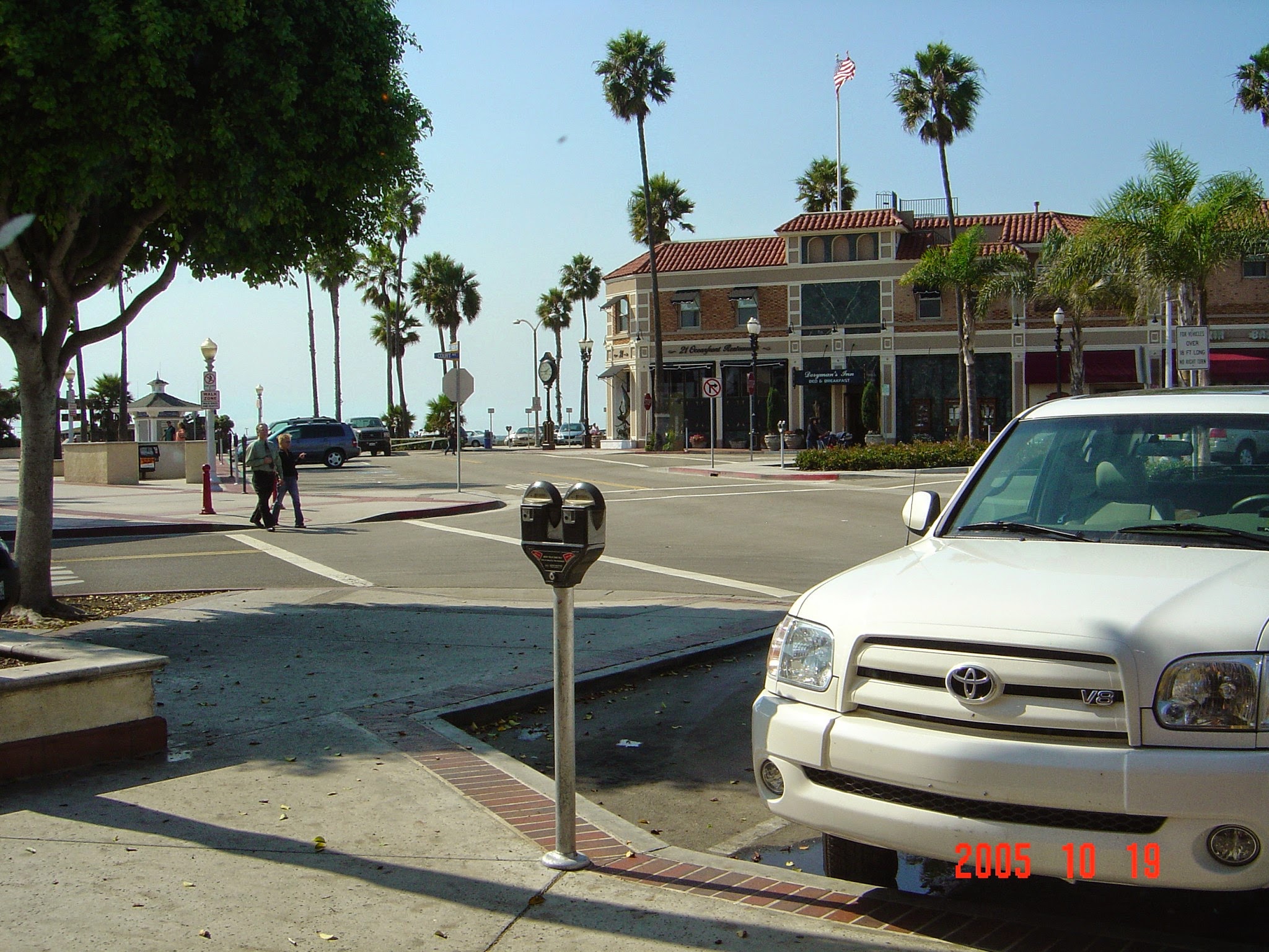 Coastal stop in Newport Beach, California, October 2005