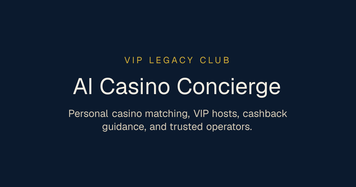 VIP Legacy Club website preview